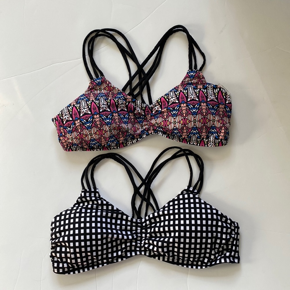 EUC Abercrombie bikini top bundle of 2